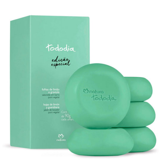 Sabonete Folhas de Limão e Graviola - 5un de 90g