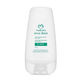Álcool Gel Antisséptico para as Mãos Erva Doce 70 INPM - 45g